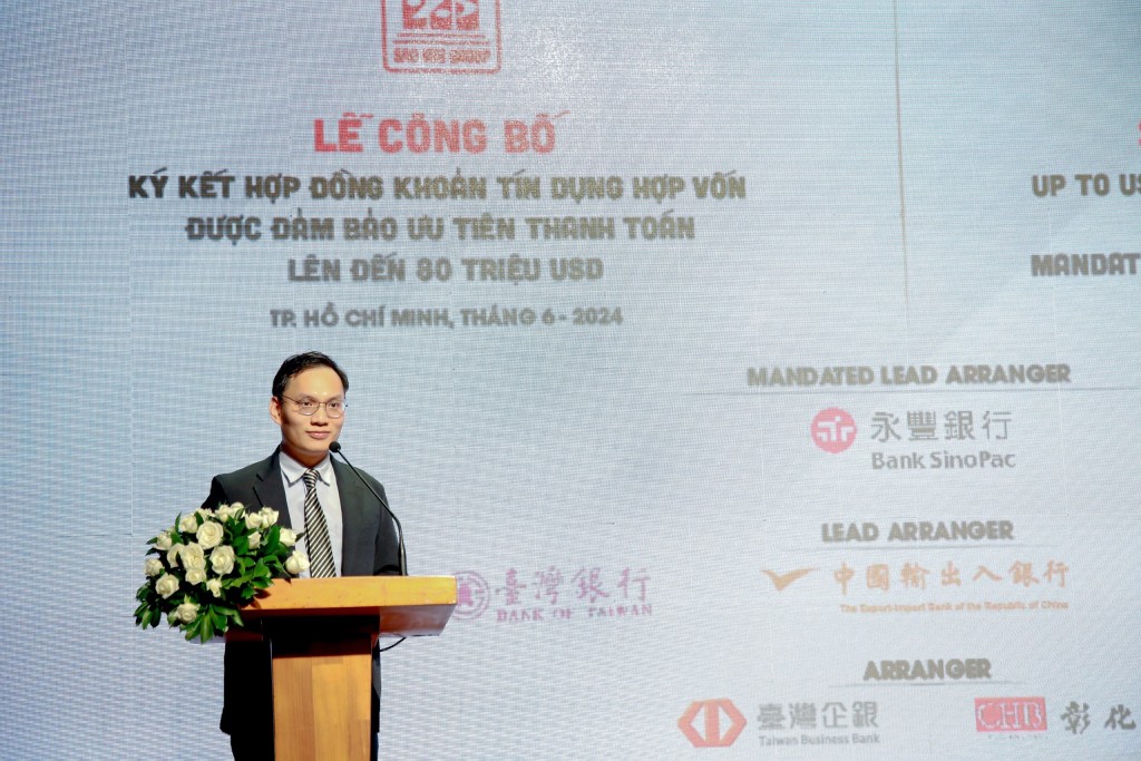 Tập đoàn Sao Mai huy động 80 triệu USD từ ngân hàng Đài Loan