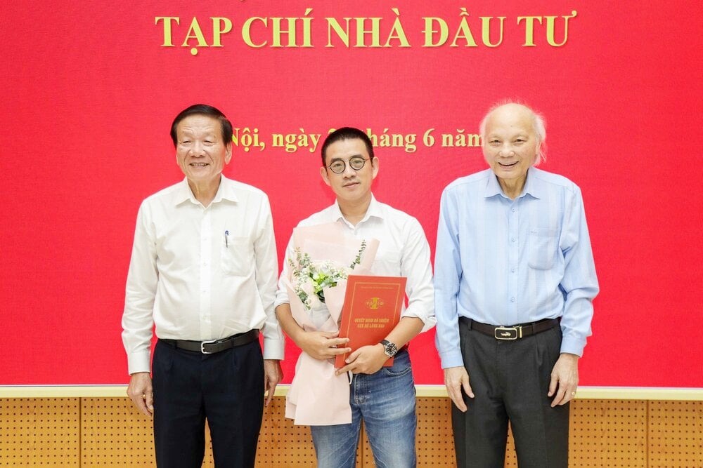 Nhà báo Phạm Đức Sơn được bổ nhiệm Tổng Biên tập Tạp chí Nhà đầu tư