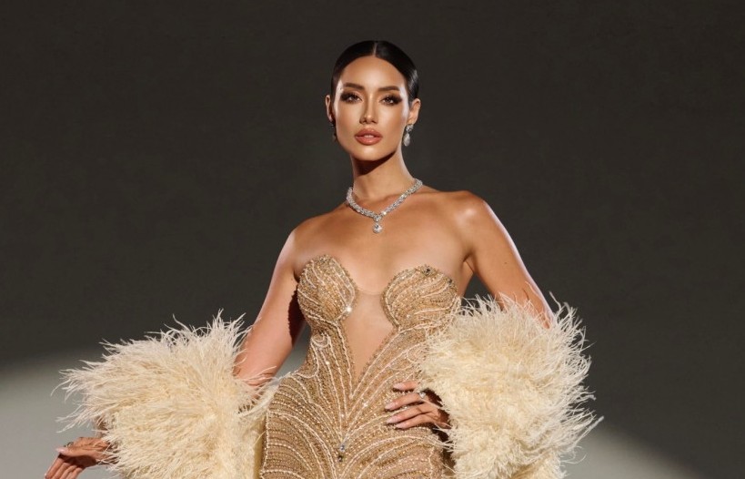 Trang phục dạ hội của Lydie Vũ tại Bán kết Miss Supranational 2024