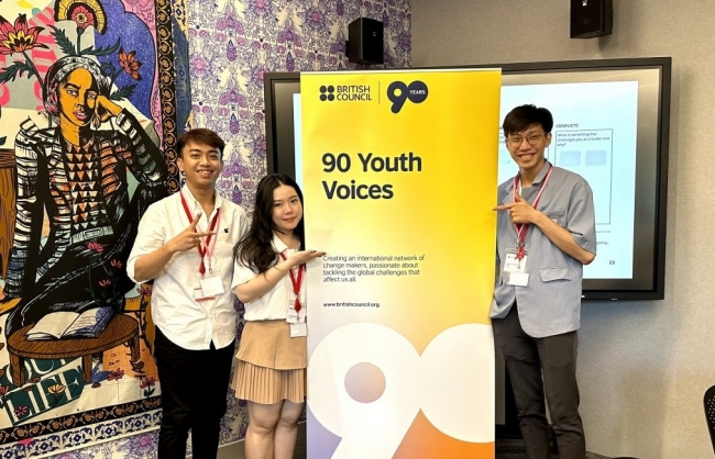 Đại diện lãnh đạo trẻ Việt Nam tham gia 90 Youth Voices for the Future