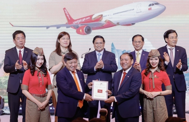 Vietjet công bố đường bay mới Daegu - Nha Trang