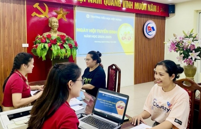 Chi tiết các bước đăng ký tuyển sinh đầu cấp trực tuyến
