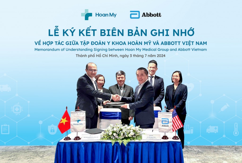   Tập đoàn Y khoa Hoàn Mỹ và Abbott Việt Nam ký kết biên bản ghi nhớ hợp tác