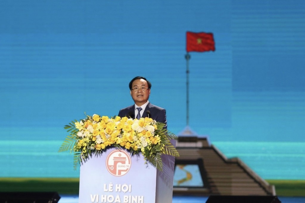 Ông Võ Văn Hưng, Chủ tịch UBND tỉnh Quảng Trị (Ảnh Đ.Minh)