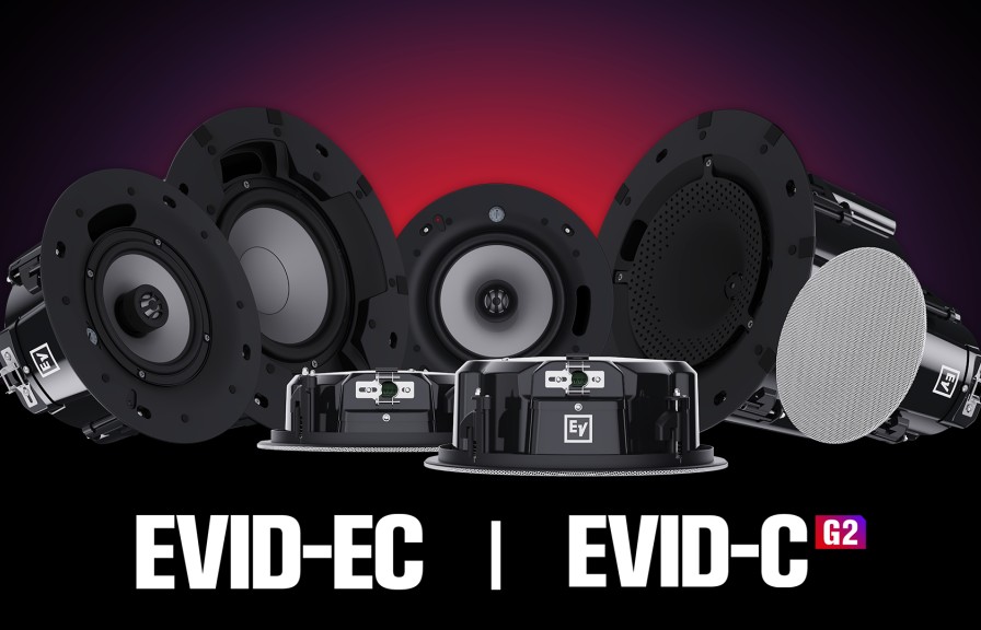 Electro-Voice ra mắt dòng loa âm trần EVID thế hệ mới: EVID-C-G2 và EVID-EC