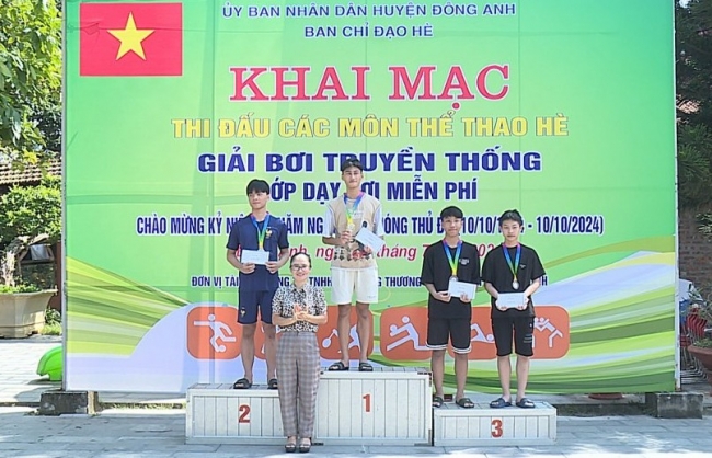 Sân chơi lành mạnh, bổ ích cho trẻ em huyện Đông Anh
