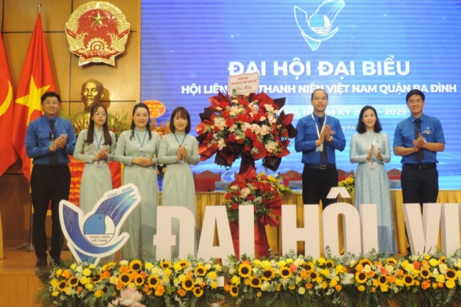 Chị Phạm Thu Phương trở thành Chủ tịch Hội LHTN quận Ba Đình