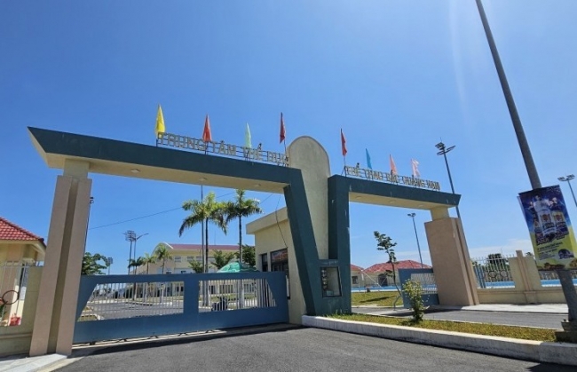 Trung tâm thể dục thể thao Bắc Quảng Nam chưa quyết toán đã xuống cấp