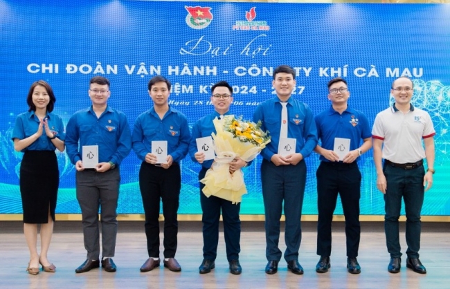 Đại hội Chi đoàn Vận hành - Công ty Khí Cà Mau nhiệm kỳ 2024 - 2027