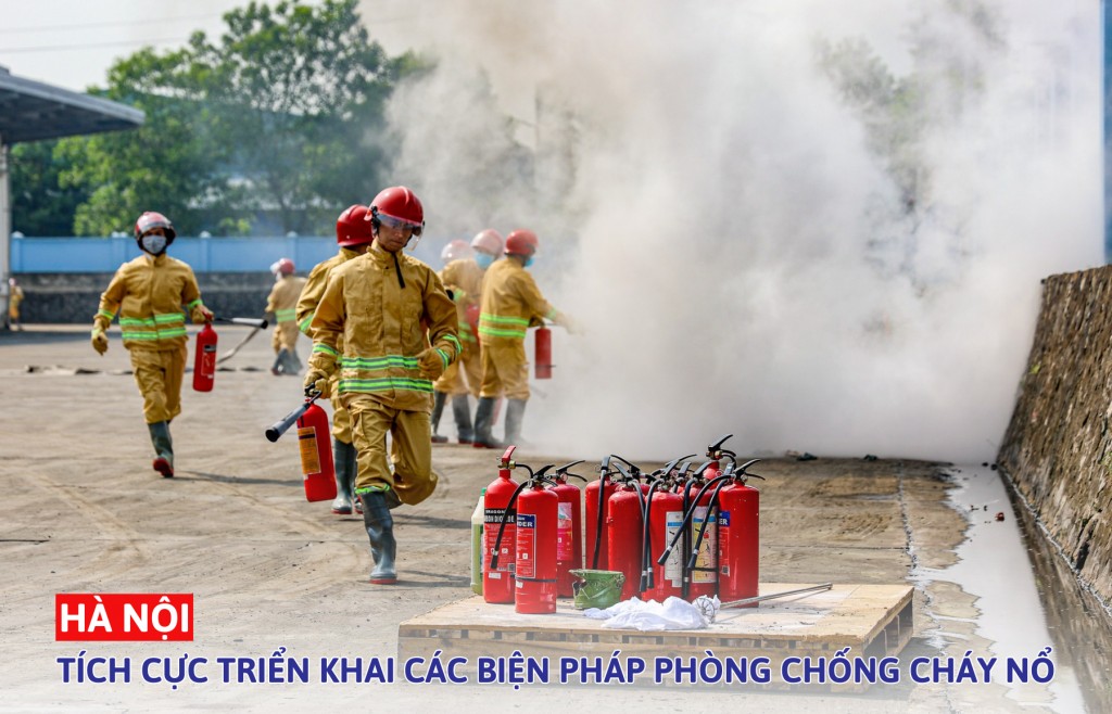 Hà Nội tích cực triển khai các biện pháp phòng chống cháy nổ