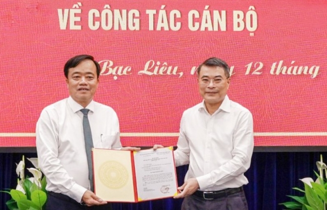Chủ tịch UBND tỉnh Cà Mau giữ chức Phó Bí thư Tỉnh ủy Bạc Liêu