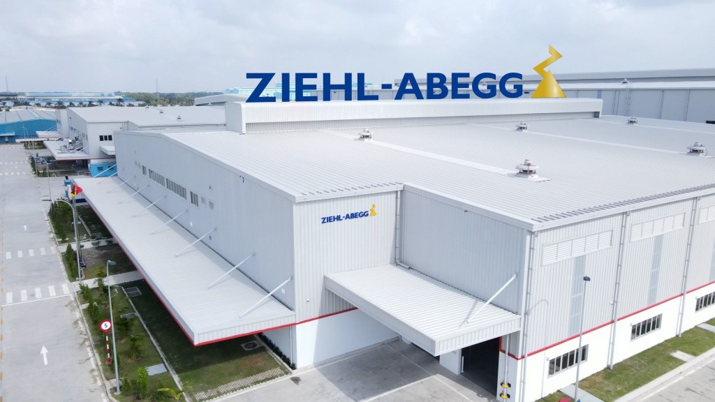 Quang cảnh nhà máy mới của Ziehl-Abegg tại tỉnh Đồng Nai