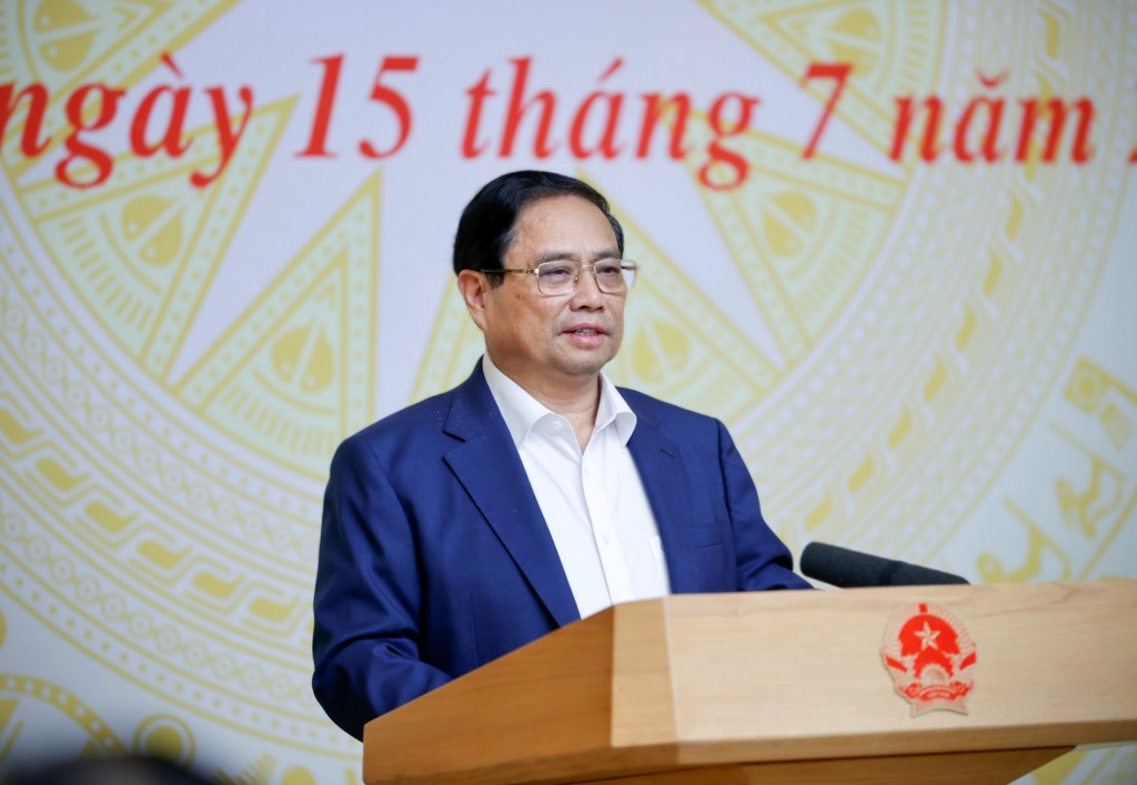 Thủ tướng Phạm Minh Chính: Phải có quyết tâm chính trị cao, nỗ lực lớn, hành động quyết liệt trong trong thực hiện CCHC - Ảnh: VGP/Nhật Bắc