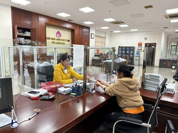 Hoạt động Ngân hàng CSXH tỉnh Quảng Nam được đảm bảo an toàn, chất lượng tín dụng được duy trì tốt. (Ảnh: quangnam.gov.vn)