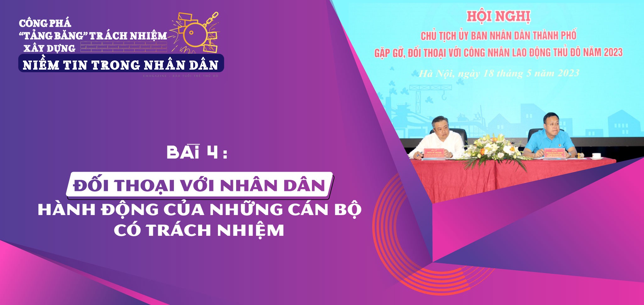 Bài 4 - Đối thoại với nhân dân