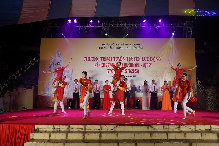 Hoạt động biểu diễn nghệ thuật phục vụ Nhân dân tại Hà Nội (Ảnh minh họa)