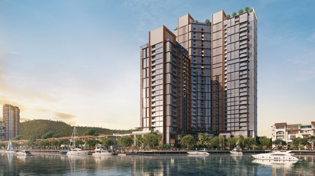 Phối cảnh minh họa phân khu cao tầng The Symphony. Ảnh Sun Property