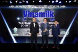 Vinamilk được vinh danh tại giải thưởng doanh nghiệp trách nhiệm Châu Á