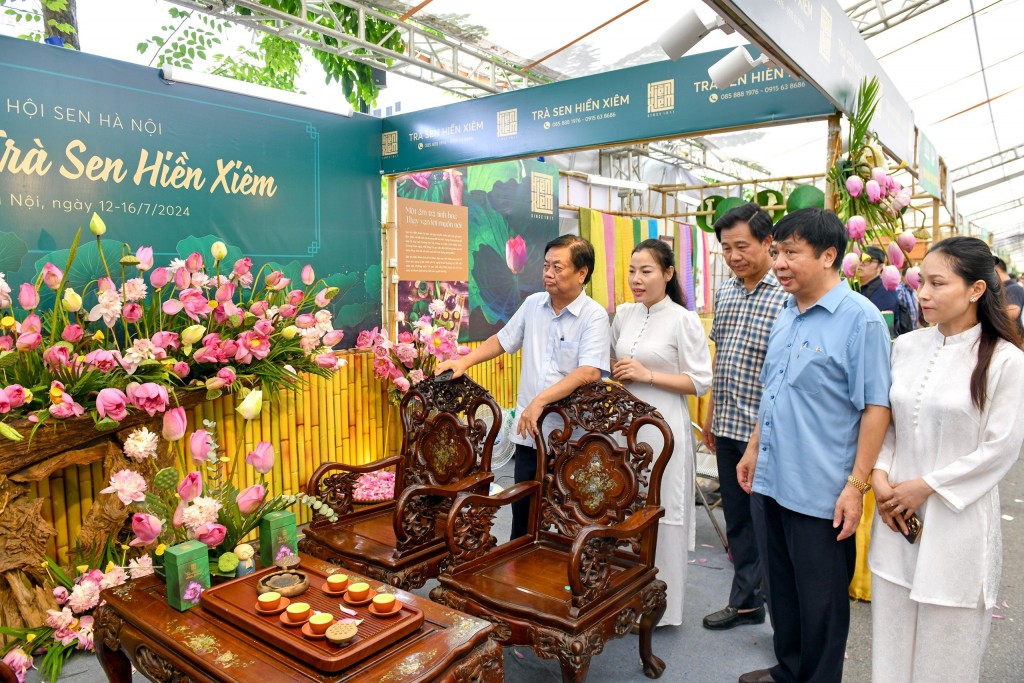 Trà sen Hiền Xiêm – Sản phẩm OCOP 4 sao của quận Tây Hồ