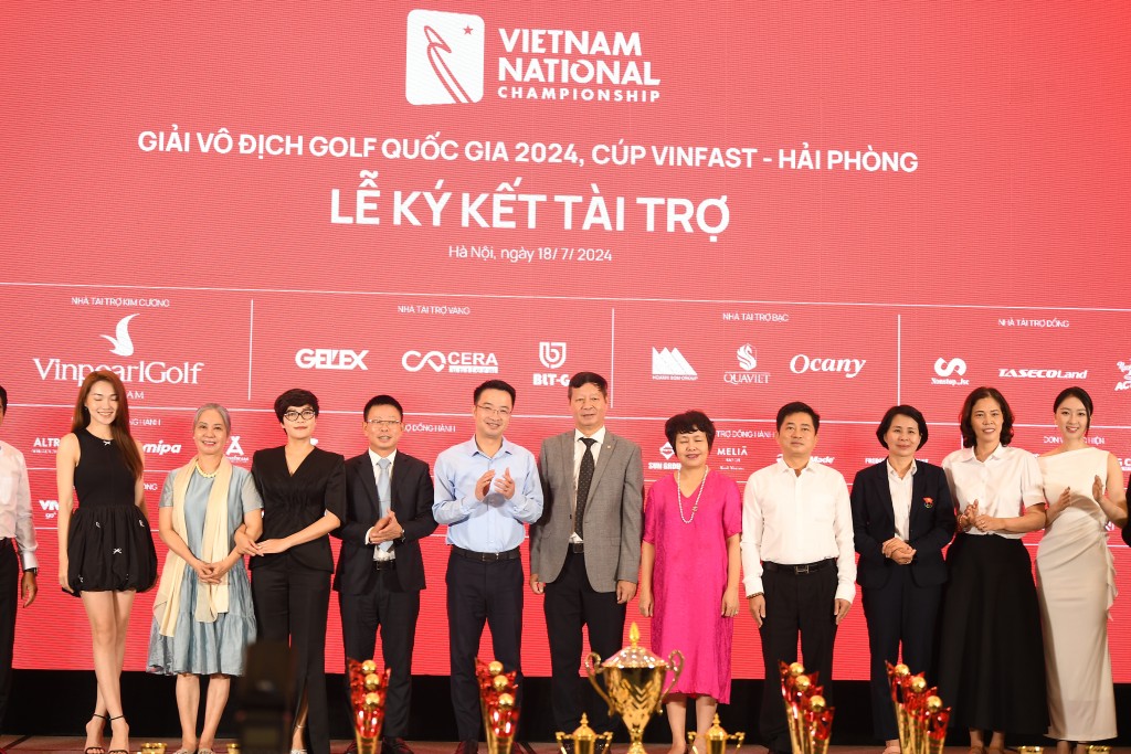 Giải Vô địch Golf quốc gia 2024: Đấu trường đỉnh cao, nuôi dưỡng và tôn vinh tài năng golf Việt