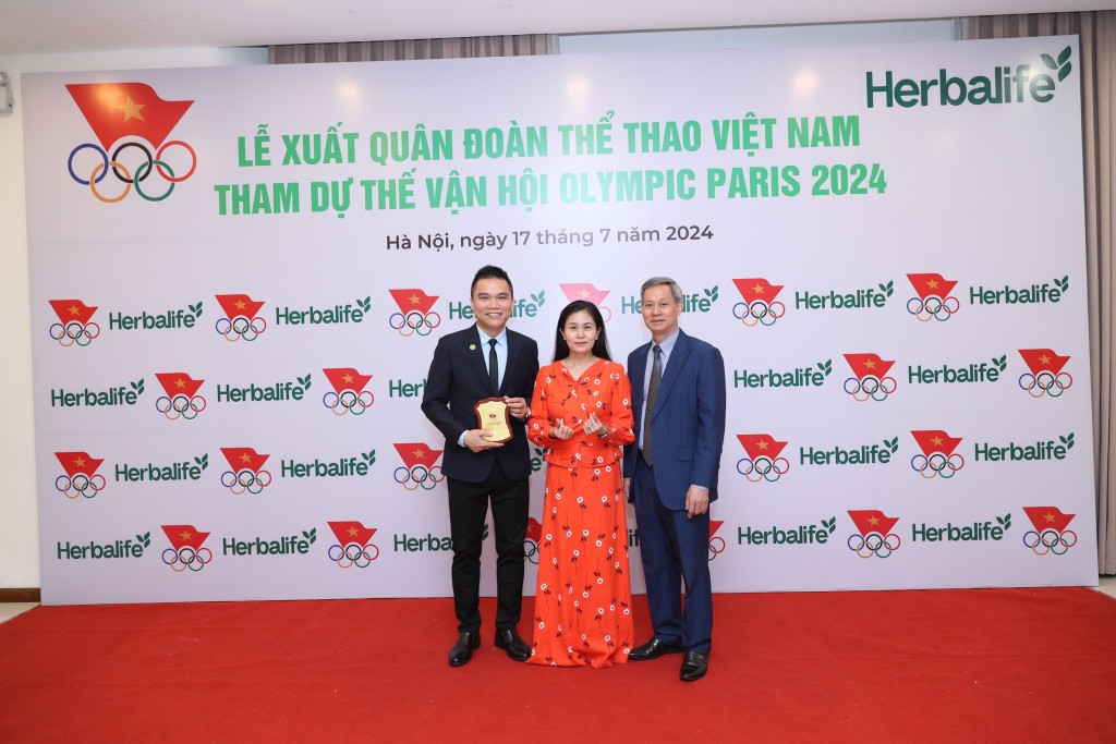 Herbalife đồng hành tổ chức lễ xuất quân Đoàn Thể thao Việt Nam tham dự Olympic Paris