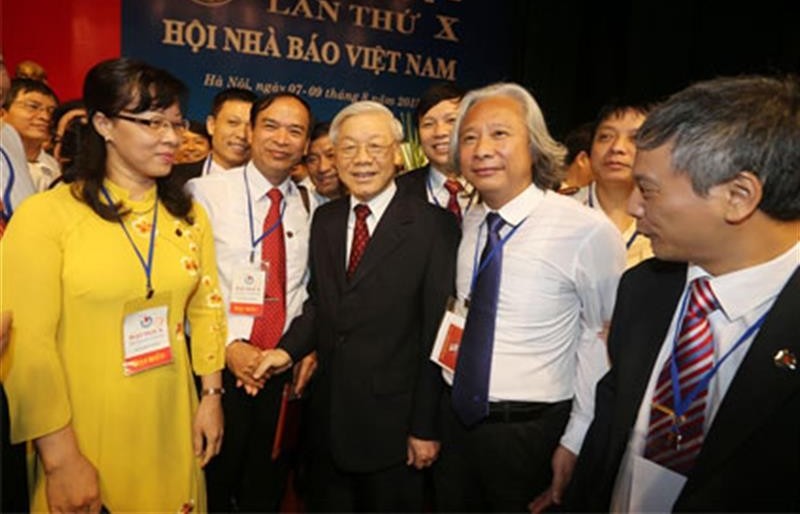 Tổng Bí thư Nguyễn Phú Trọng: Nhà báo tâm trong, trí sáng, giàu tâm huyết