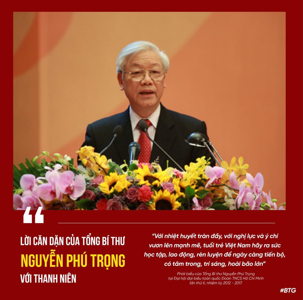 Lời căn dặn của Tổng Bí thư Nguyễn Phú Trọng dành cho thanh niên ảnh 3