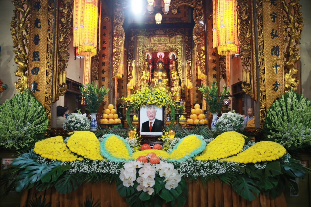 Tưởng niệm, hồi hướng cố Tổng Bí thư Nguyễn Phú Trọng