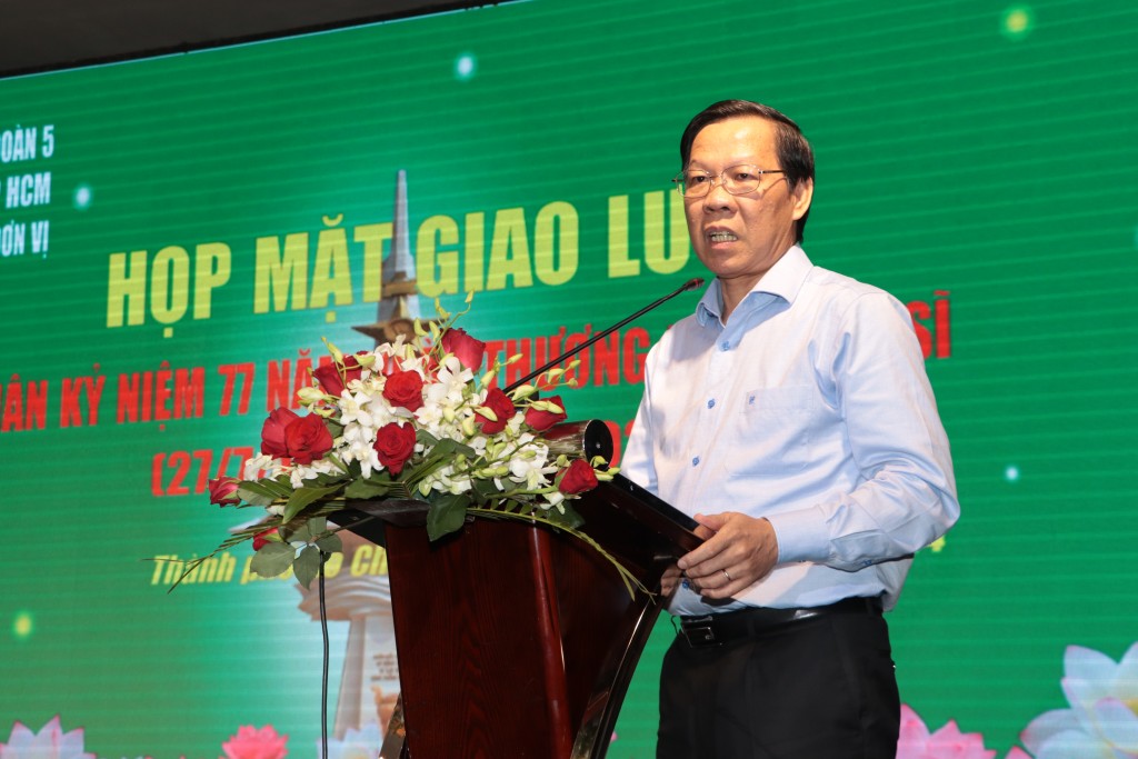 Chủ tịch UBND TP HCM Phan Văn Mãi gửi lời hỏi thăm