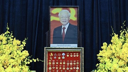 Lời cảm ơn của Ban Tang lễ và gia đình Tổng Bí thư Nguyễn Phú Trọng