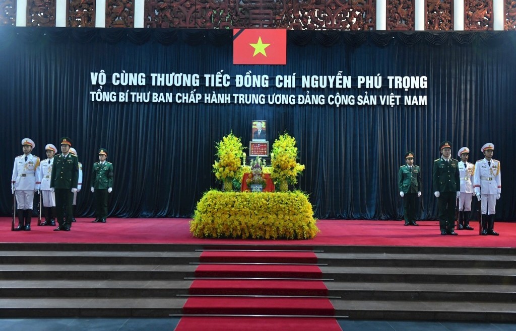 Trực tiếp Lễ viếng Tổng Bí thư Nguyễn Phú Trọng