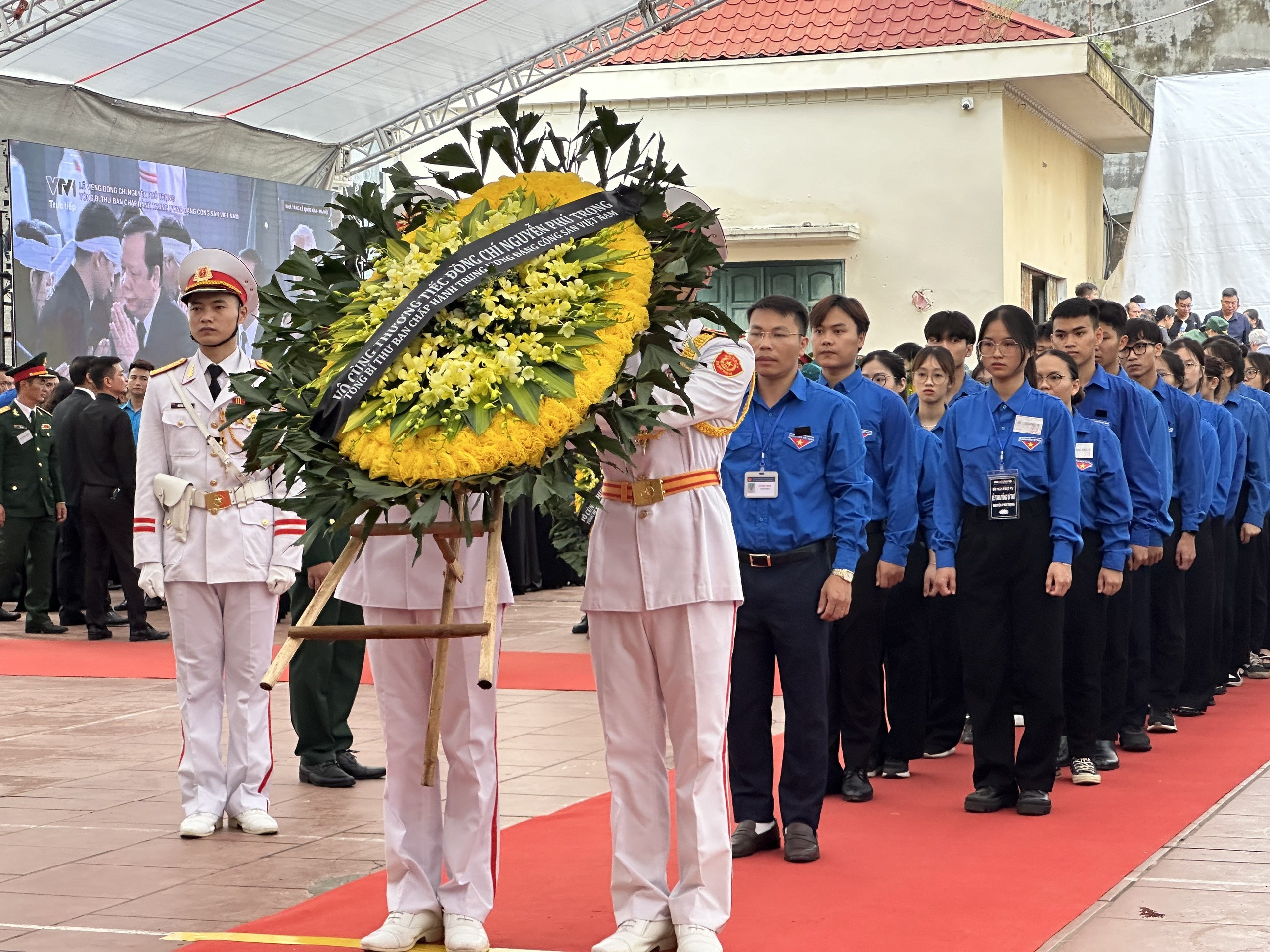 Lễ viếng Tổng Bí thư Nguyễn Phú Trọng tại quê nhà