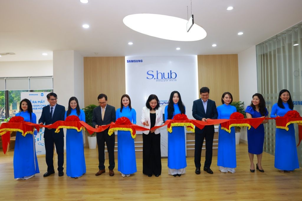 Samsung Việt Nam vừa ra mắt không gian S-hub mới tại Thư viện Quốc gia Việt Nam
