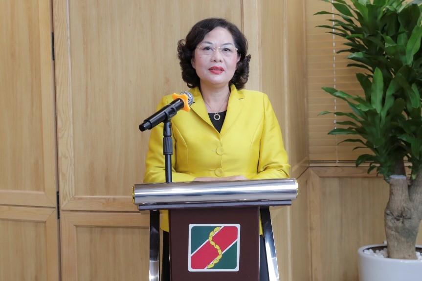 Thống đốc NHNN Nguyễn Thị Hồng phát biểu chỉ đạo hoạt động kinh doanh của Agribank