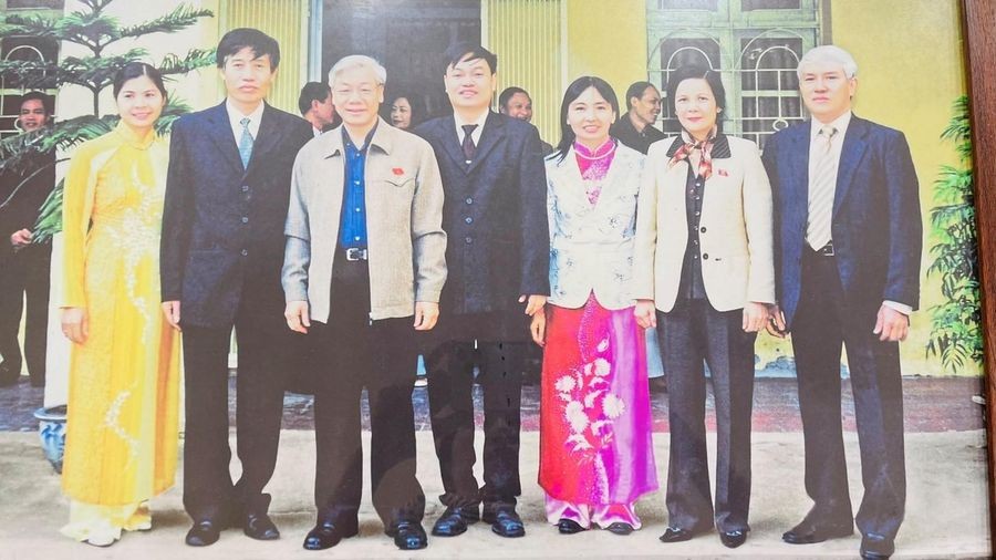 Kỷ niệm về Tổng Bí thư Nguyễn Phú Trọng ở trường THCS Ba Đình