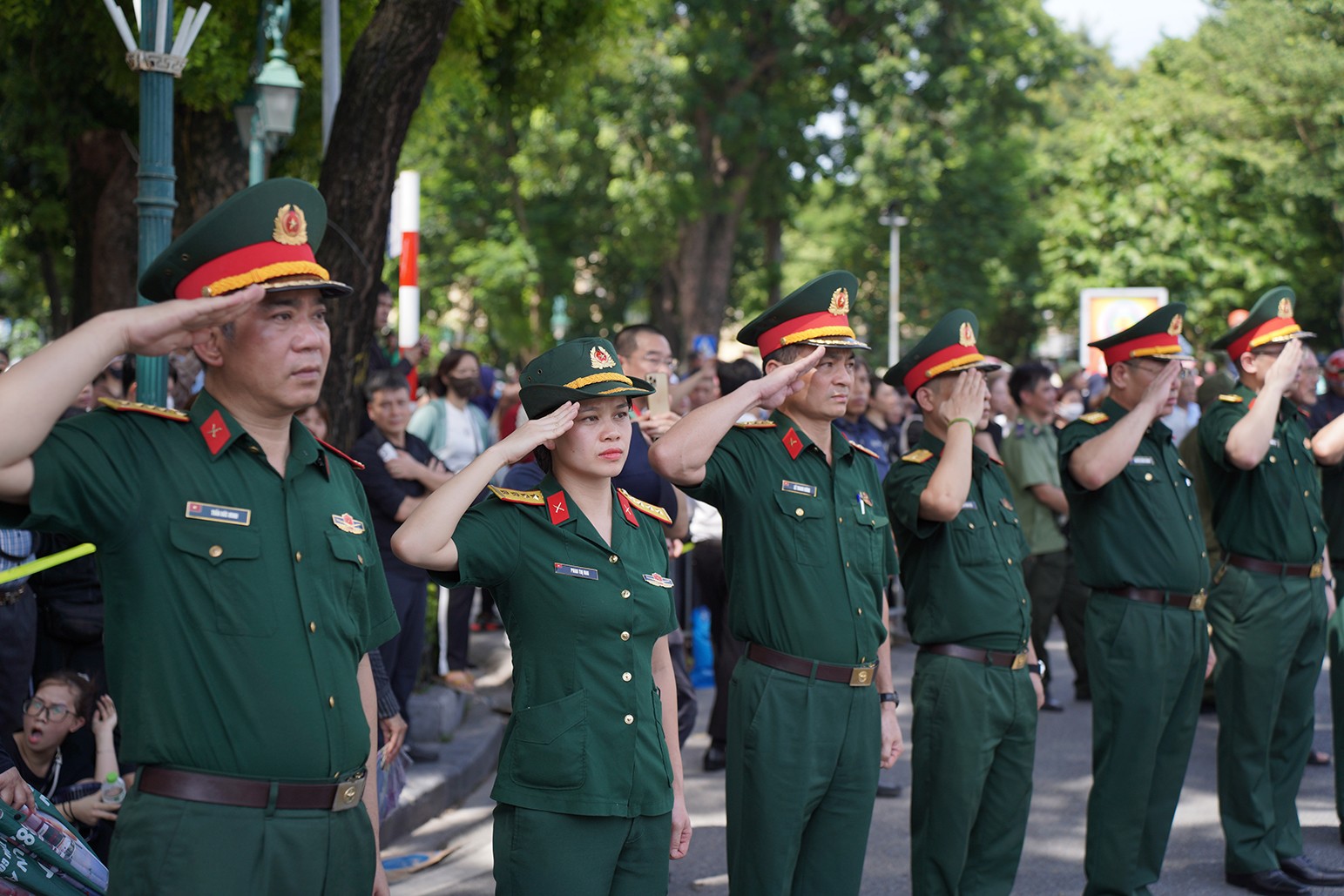 Hình ảnh xúc động tại Lễ truy điệu Tổng Bí thư Nguyễn Phú Trọng