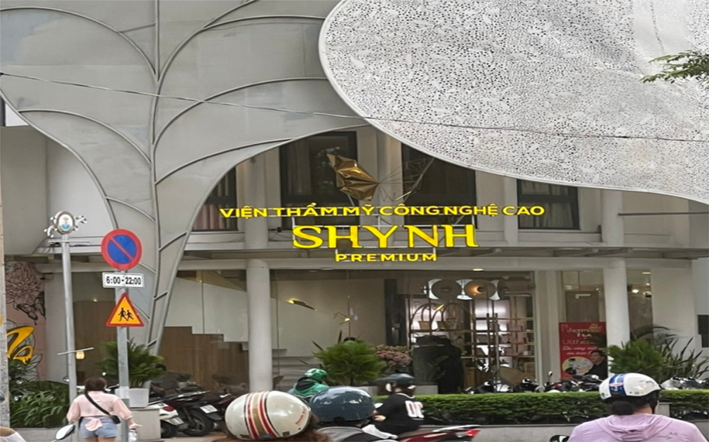 Phòng khám chuyên khoa Da liễu thuộc chi nhánh Công ty TNHH Shynh House, địa chỉ 33 Trần Quốc Thảo, Phường Võ Thị Sáu, Quận 3 quảng cáo trái phép liên quan đến NAD+