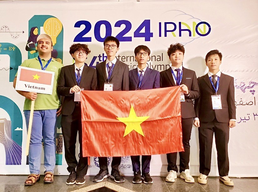 Học sinh Việt Nam đạt kết quả cao thi Olympic Vật lý quốc tế