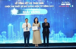 Hà Nội nhận giải vàng thi thiết kế bài giảng điện tử tiếng Anh