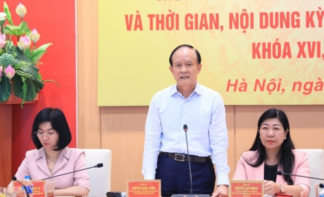 Tổ chức 2 kỳ họp chuyên đề HĐND để triển khai Luật Thủ đô