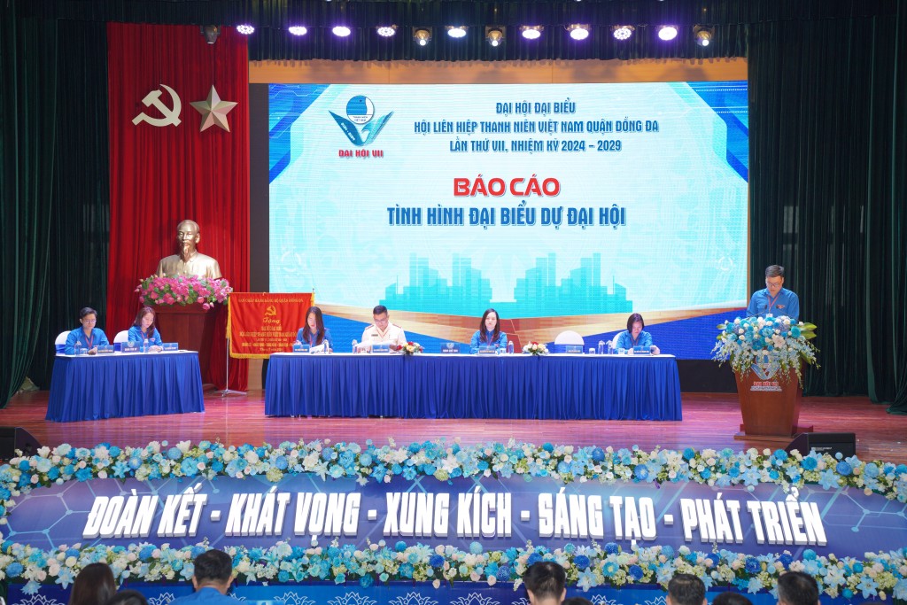 Đại hội Hội LHTN Việt Nam quận Đống Đa lần thứ VII, nhiệm kỳ 2024 - 2029 diễn ra trong 2 ngày 30 và 31/7/2024