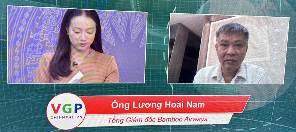 Ông Lương Hoài Nam tham gia tọa đàm qua truyền hình trực tuyến