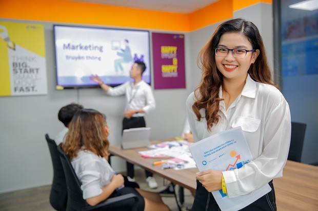 Trong thời đại số hóa như hiện nay, ngành Digital Marketing đang trở thành một ngành hot và hấp dẫn cho sinh viên (Ảnh: Trường ĐH Công nghệ TP Hồ Chí Minh)
