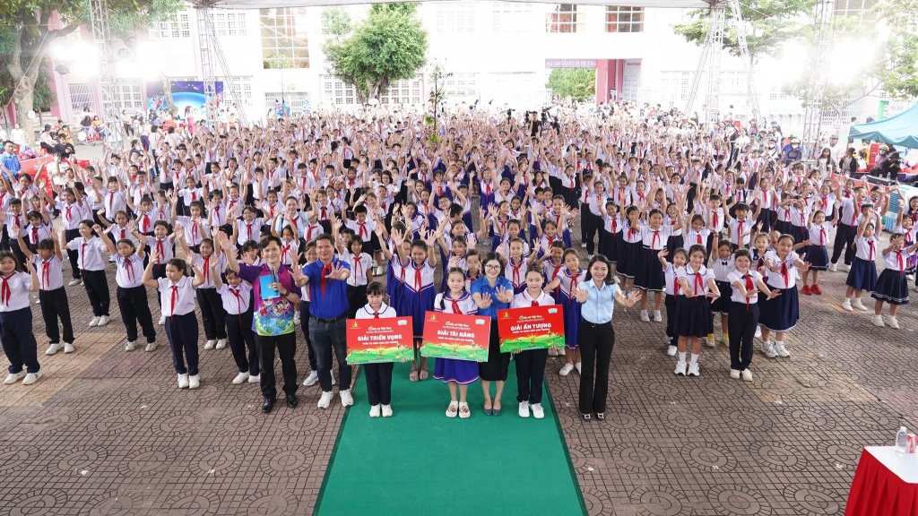 Ngày hội thu hút đông đảo thiếu nhi tham gia 