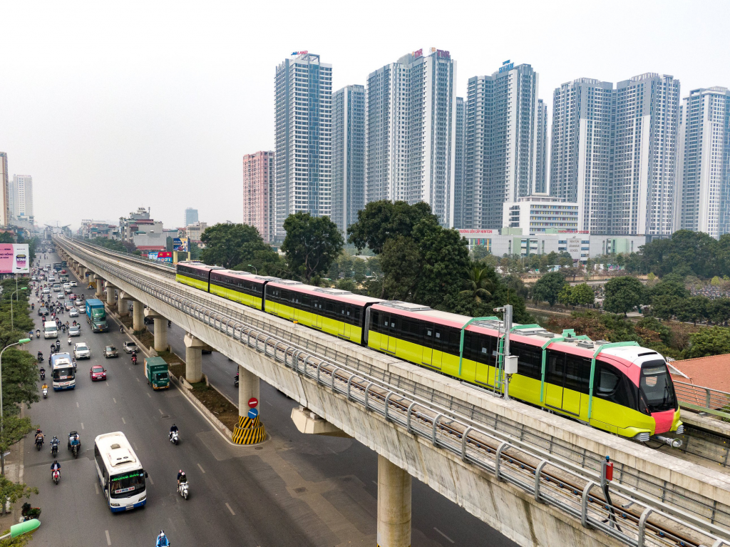 Tuyến metro Nhổn - Ga Hà Nội dự kiến vận hành ngày 9/8