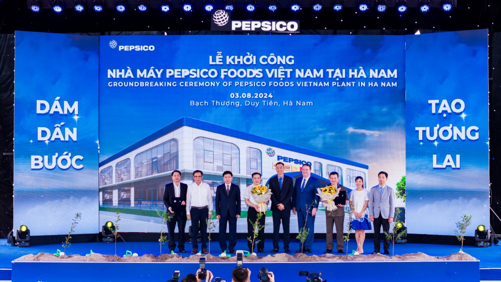 PepsiCo Foods Việt Nam khởi công xây dựng nhà máy trị giá 90 triệu đô la Mỹ tại Hà Nam