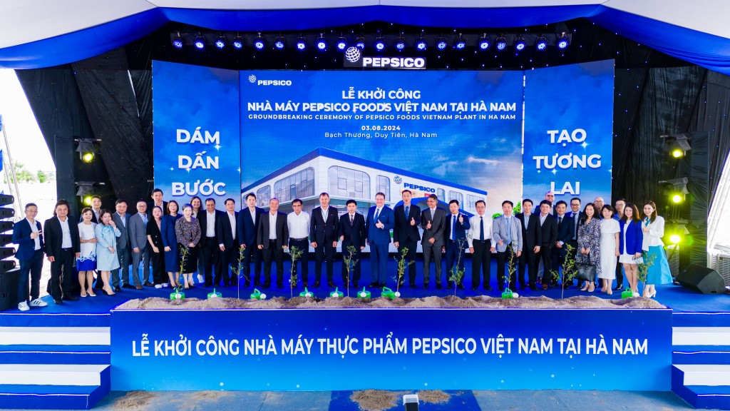 PepsiCo Foods Việt Nam khởi công xây dựng nhà máy trị giá 90 triệu đô la Mỹ tại Hà Nam