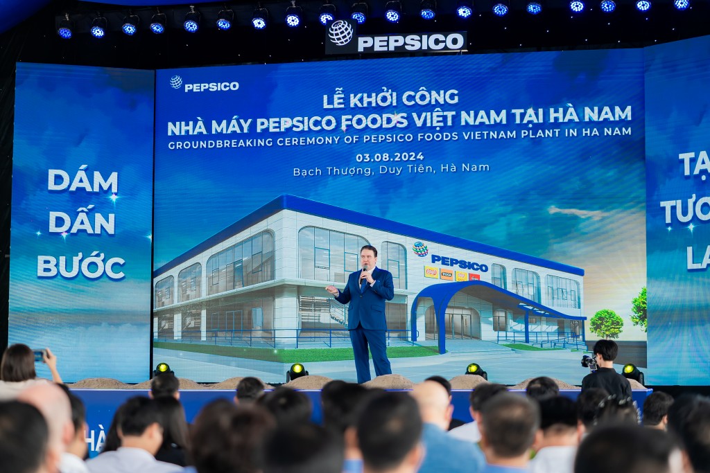 PepsiCo Foods Việt Nam khởi công xây dựng nhà máy trị giá 90 triệu đô la Mỹ tại Hà Nam