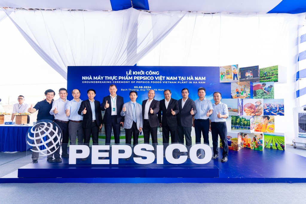 PepsiCo Foods Việt Nam khởi công xây dựng nhà máy trị giá 90 triệu đô la Mỹ tại Hà Nam