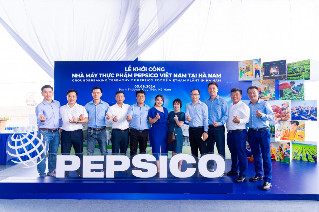 PepsiCo Foods Việt Nam khởi công xây dựng nhà máy trị giá 90 triệu đô la Mỹ tại Hà Nam